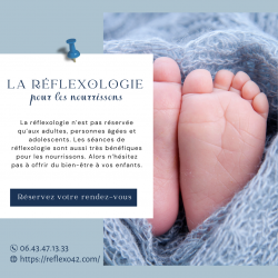 La réflexologie pour les nourrissons