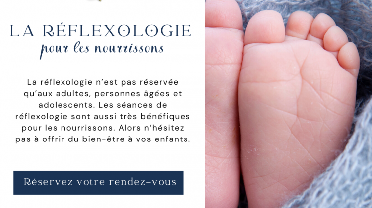 La réflexologie pour les nourrissons